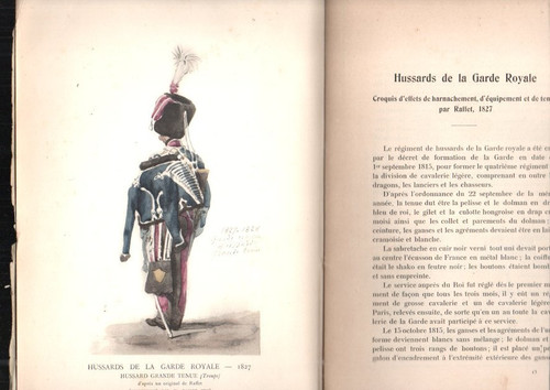 Rare revue ancien uniforme - rare,