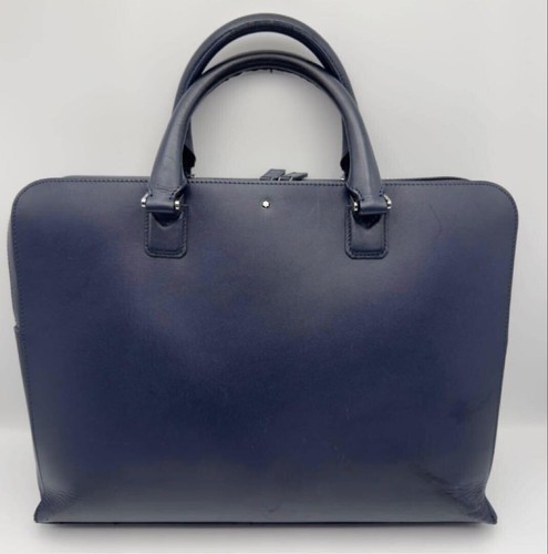 Porte documents cuir bleu - porte-documents, en