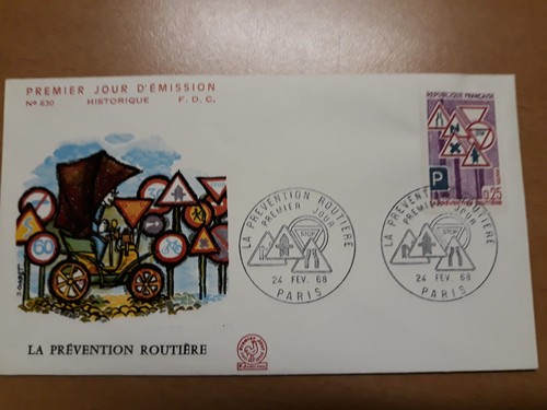 Enveloppe 1er jour fdc 1968 - enveloppe, "