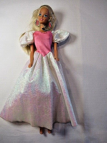 Barbie robe longue moiree - barbie,