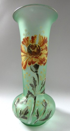 Legras vase en verre - -,