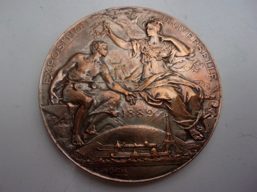 Medaille bronze doré par - en,