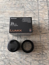 Panasonic Lumix G 25mm F 1.7