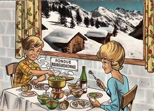 cp - recette - Fondue bourguignonne - FANT - 61  - circulée
