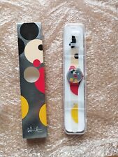 Swatch : watch " Spot Mickey " x Damien Hirst / Disney 90 years.montre collector