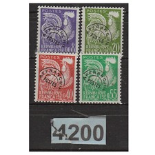 4200 FRANCE 1960 LOT 4 TIMBRES