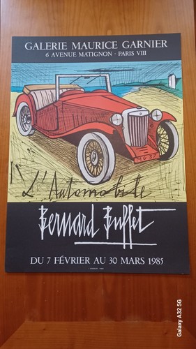 Bernard buffet l automobile - buffet, l'automobile
