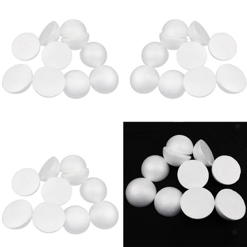 Lot boules blanches en - blanches,