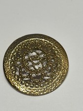 Broche vintage en bronze