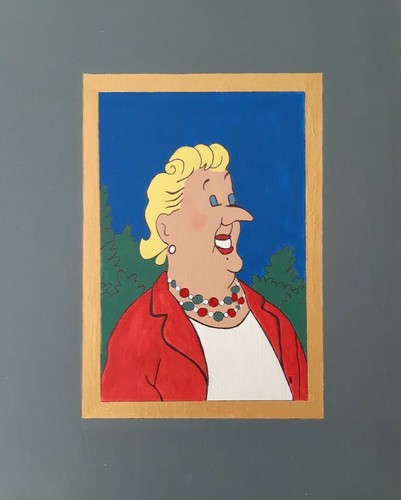 Hergé après bianca - d'après, - bianca