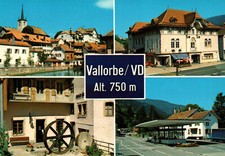 Vallorbe - Carte multivues