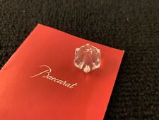 Pendentif octogone clair en cristal de Baccarat