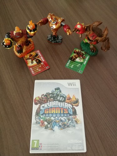 Jeu skylanders giants sur wii - jeu,