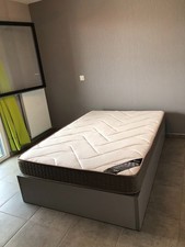 LIT COFFRE 120 X 190 avec