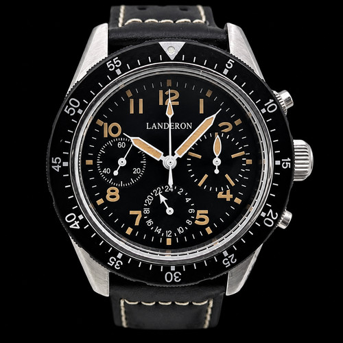Landeron chronographe pilote - landeron,