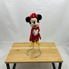 Disney marionnette poupée Minnie Mc Donald chinoise velours tissu 14 cm env
