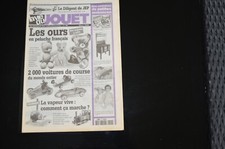 LA VIE DU JOUET MARS 1998 N°29LES OURS/JEP/VOITURES DE COURSE/MACHINE A VAPEUR