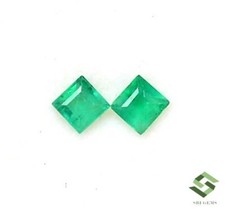 3.25x3.25 MM Émeraude Naturel