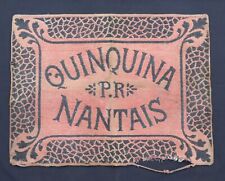 Tapis de bar publicitaire QUINQUINA NANTAIS Nantes bistrot état voir photo !