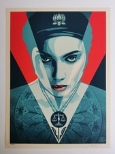 Shepard Fairey - Justice Woman
