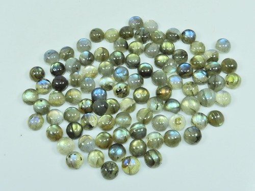 Cabochon rond labradorite - en,