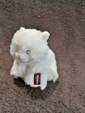 doudou peluche  mini chat blanc Kaloo état neuf