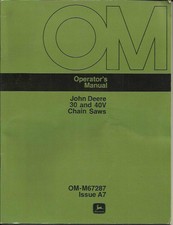 JOHN DEERE 30 AND 40V