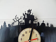 Horloge murale disque vinyle