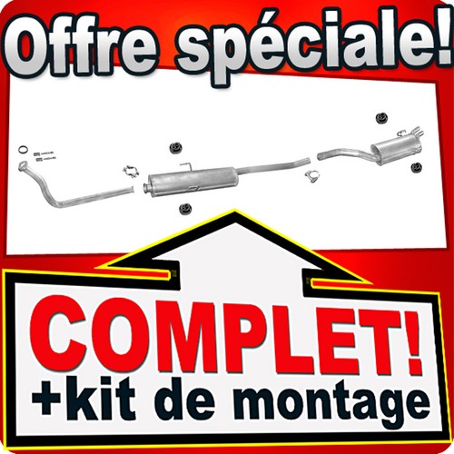 Ligne pot échappement pour - ligne,