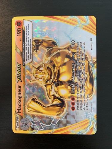 Carte pokémon mackogneur - carte,
