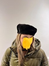 Chapeau Toque Vison Veritable