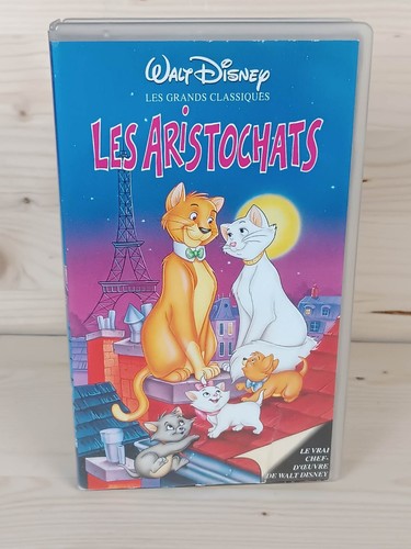 Cassette vhs les aristochats - cassette,
