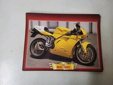 Carte Fiche Moto Passion Édition Atlas Ducati 748sps