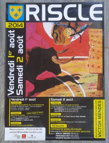 Affiche tauromachie feria - affiche,
