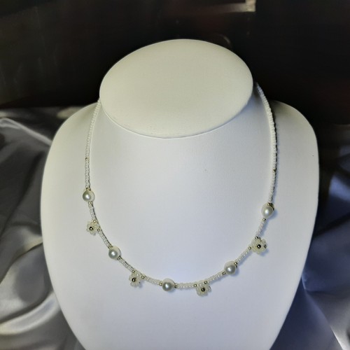 Collier perle culture - perle,
