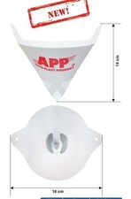 Lot de 10 filtre  cône en nylon 190 microns  peinture  vernis, auto, carrosserie