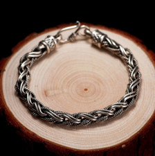 Bracelet Gourmette argent