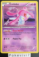 Carte Pokemon CREFOLLET 37/101