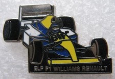 Pin's ELF F1 Williams RENAULT Paris  #B4