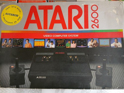 Console atari 2600 - en, boite