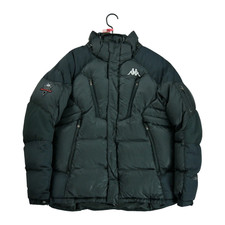 Kappa Doudoune Vintage Y2K  Femme Taille M Noir #QWE2064