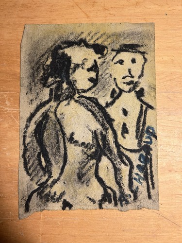 Dessin auguste chabaud - dessin, au
