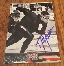Dan Jansen Signed 2012 Panini