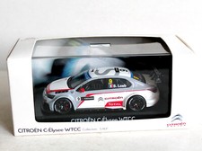 CITROEN RACING C-ELYSEE WTCC SEBASTIEN LOEB N° 9, MINIATURE 1/43 VOITURE COURSE