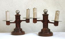 FAUX BOUGEOIRS, paire