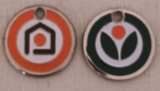 jetons de caddie LECLERC BRICO et JARDI