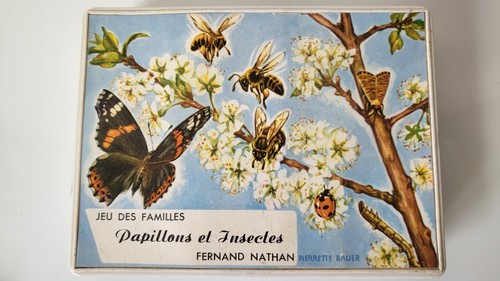 Ancien jeu familles - jeu, de