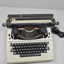 Machine À Écrire Électrique MX - Non Testée, Pour Pièces Ou Réparation