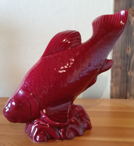 Poisson carpe faience - /carpe, en