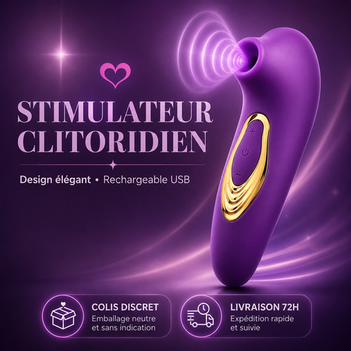 Stimulateur suceur clitoris - suceur,